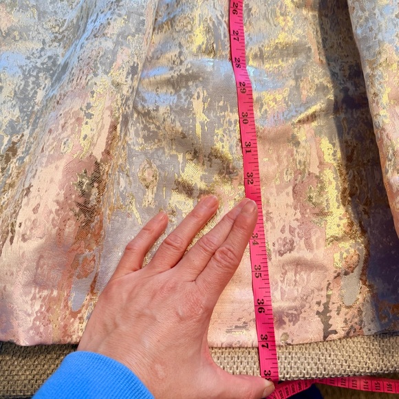 NWT Vince Camuto Jacquered Sleeveless Fit and Flare Dress size 14 - Picture 10 of 12